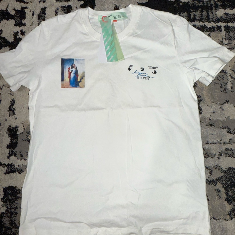 Off-White White Short Sleeve Tee